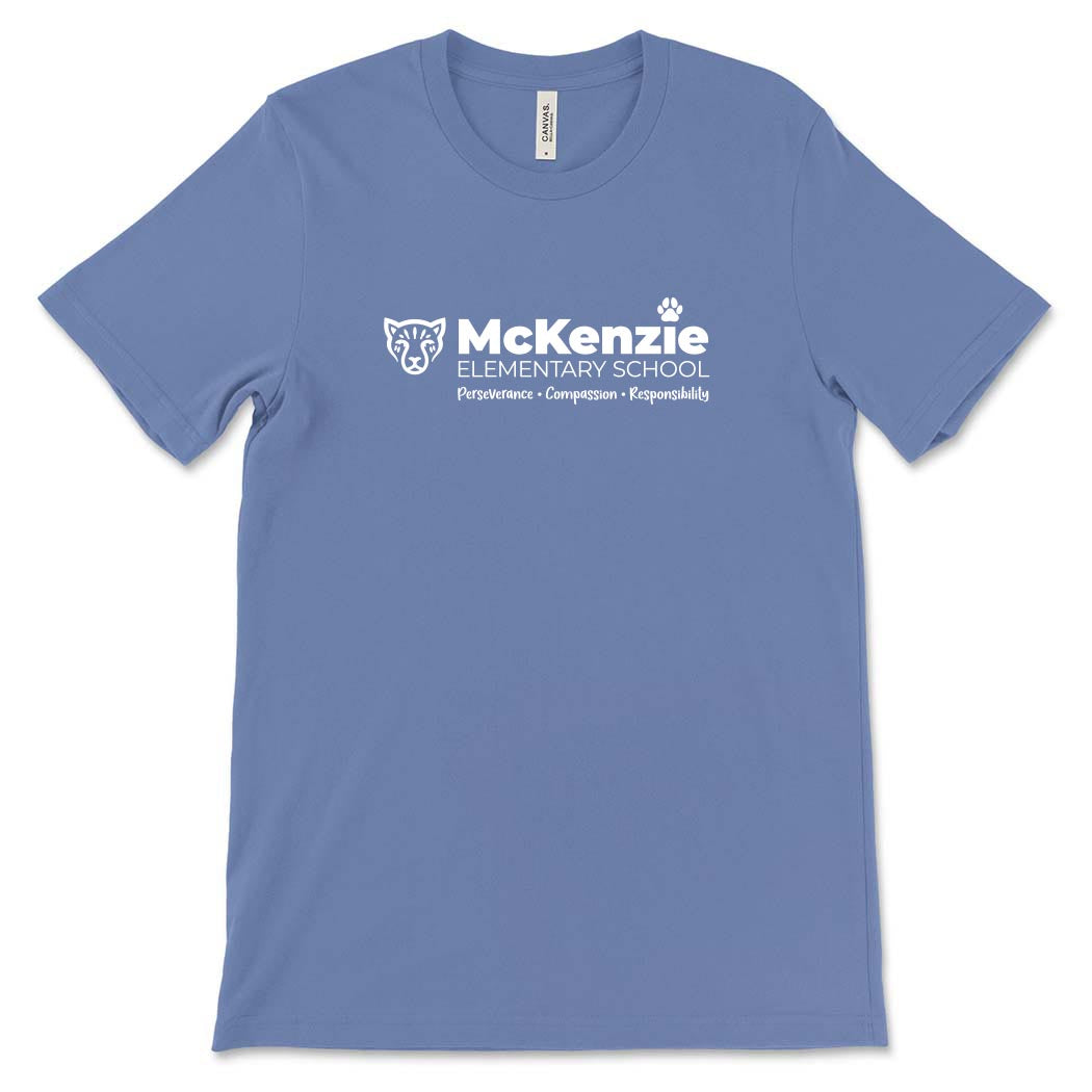 Bold McKenzie ~ Jersey T-Shirt ~ McKenzie Elementary School