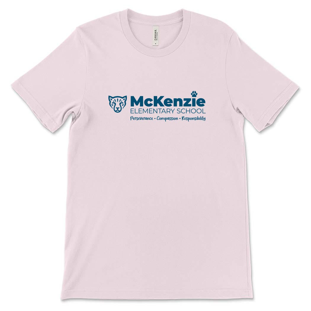Bold McKenzie ~ Jersey T-Shirt ~ McKenzie Elementary School