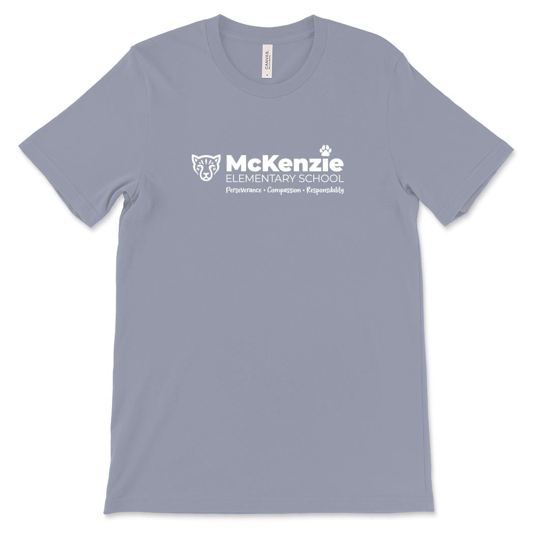 Bold McKenzie ~ Jersey T-Shirt ~ McKenzie Elementary School