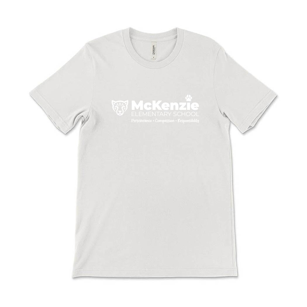 Bold McKenzie ~ Jersey T-Shirt ~ McKenzie Elementary School