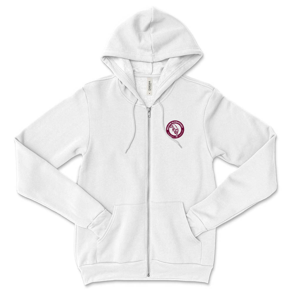 Logo ~ Zip Hoodie ~ Melzer Elementary School