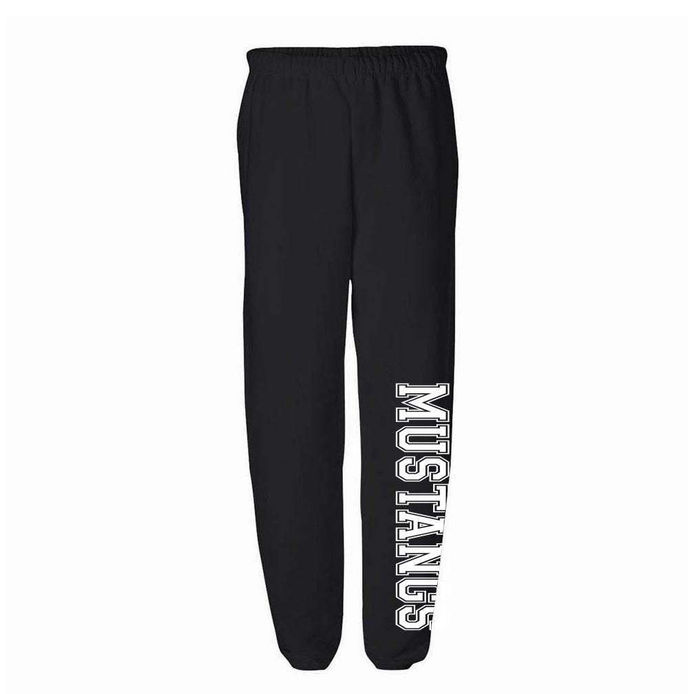 Mustangs Leg ~ Sweatpants ~ Romona Elementary School