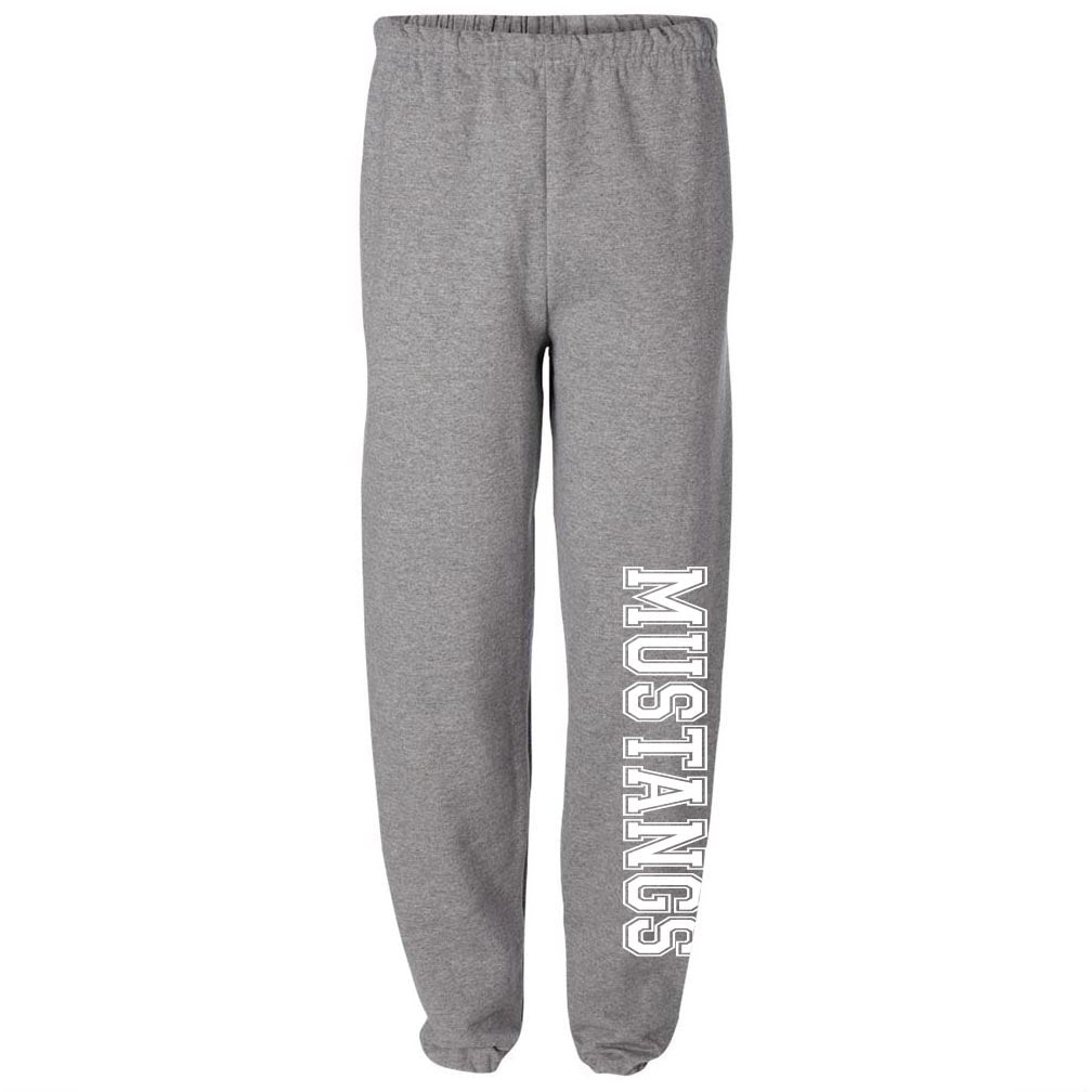 Mustangs Leg ~ Sweatpants ~ Romona Elementary School