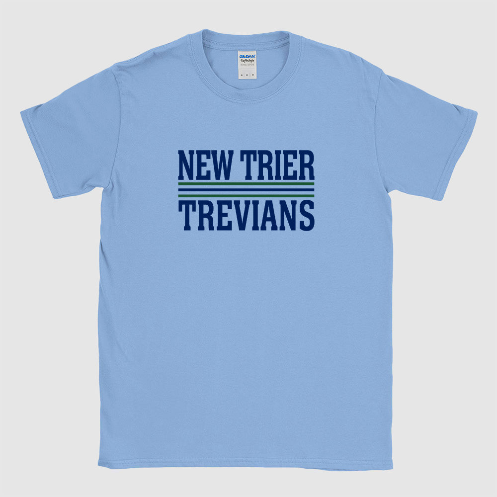 New Trier Stripes ~ Cotton T-Shirt ~ New Trier High School