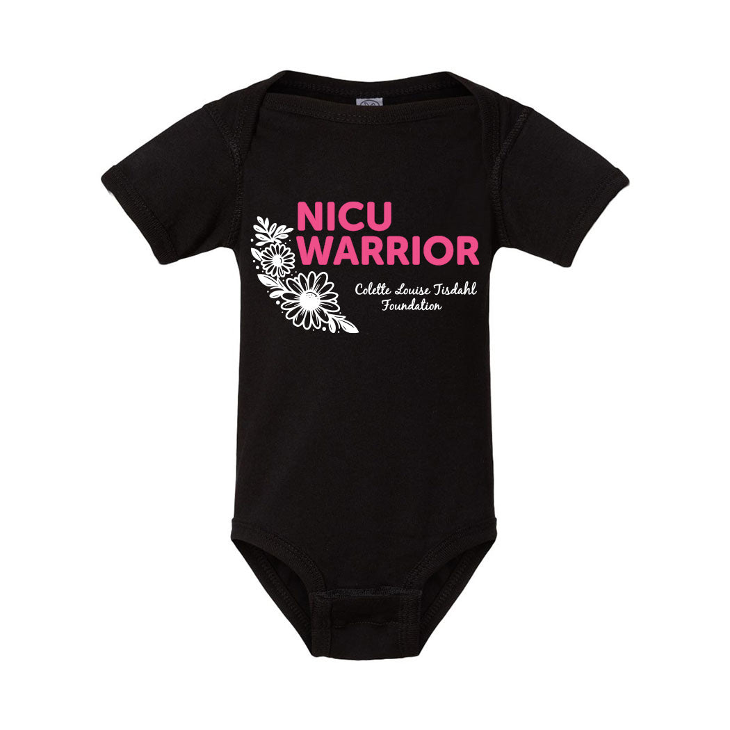 NICU Warrior ~ Jersey Onesie ~ Colette Tisdahl Foundation