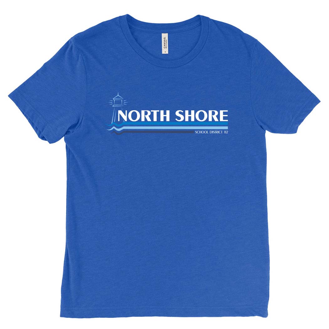 Stripes ~ Triblend T-Shirt ~ North Shore School District