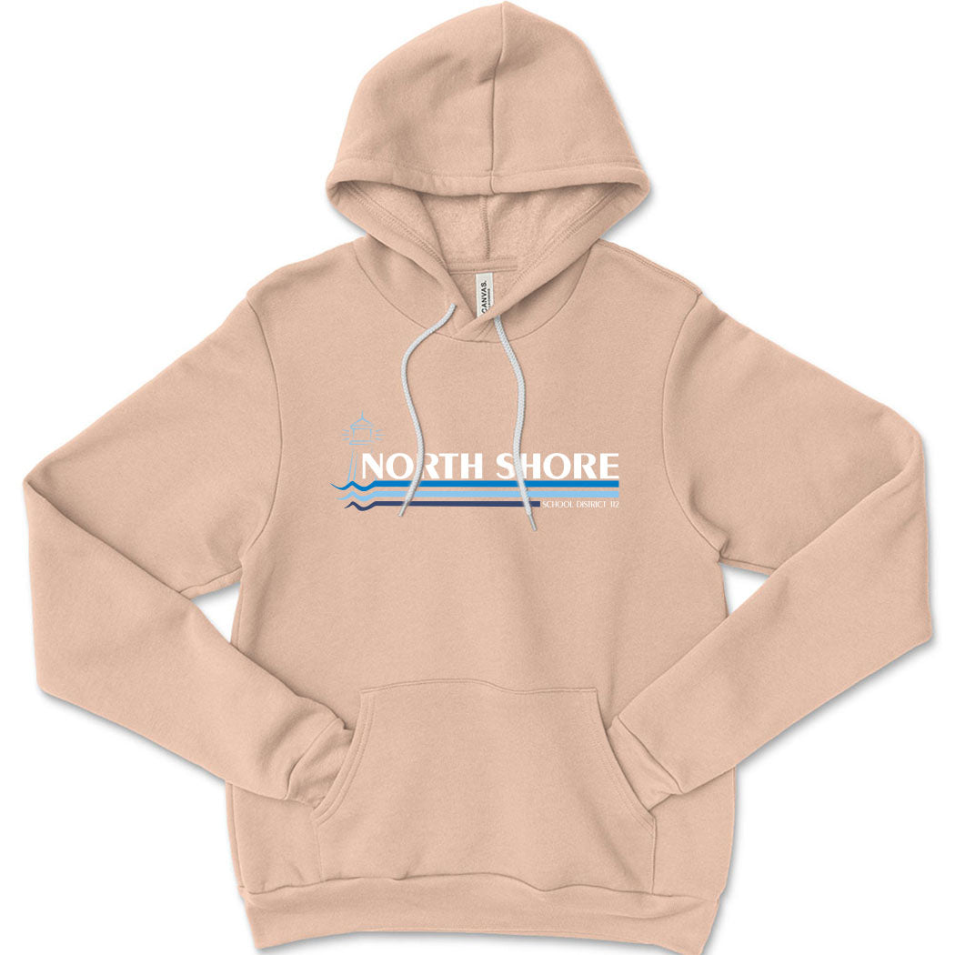 Stripes ~ Hoodie ~ North Shore School District