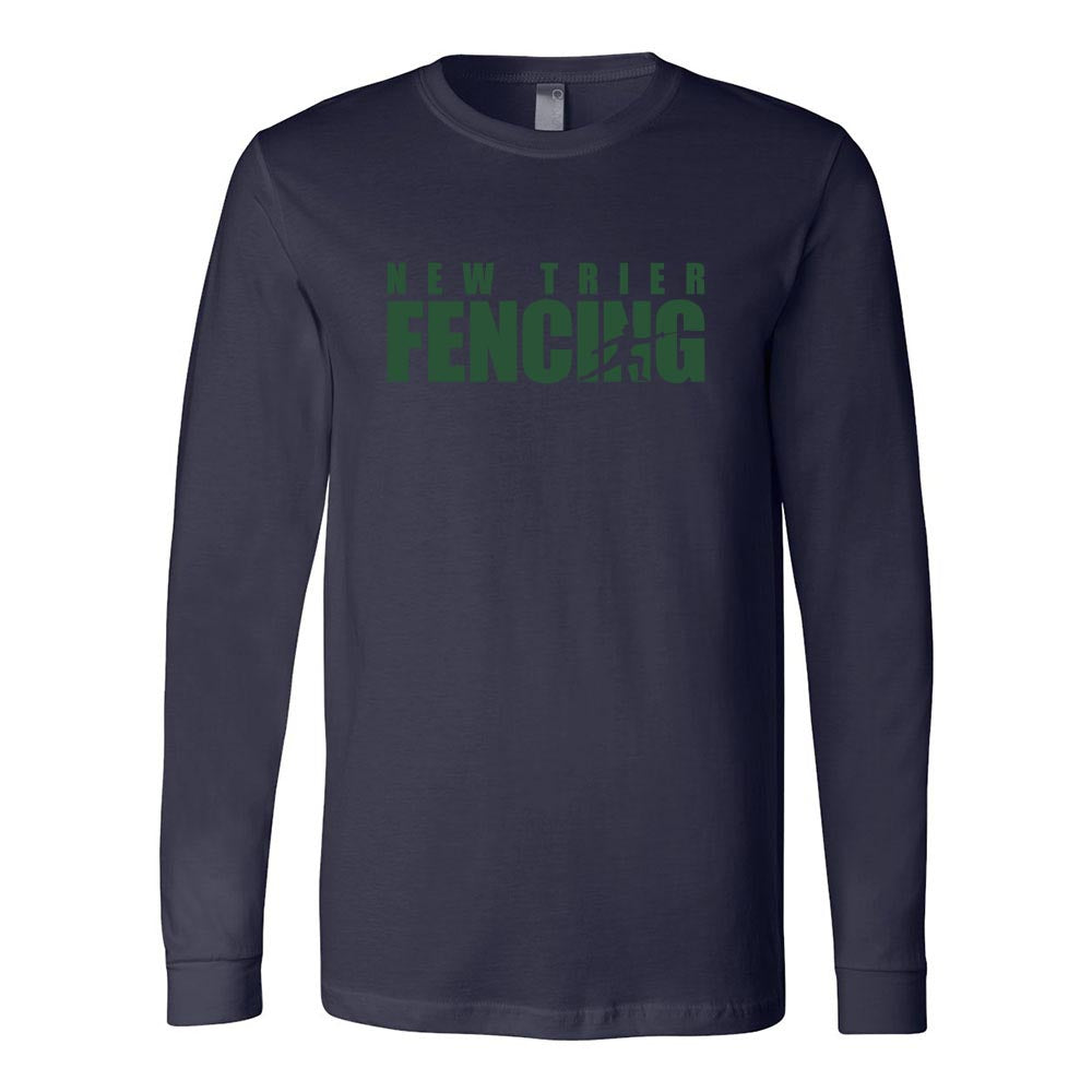 NT Fencing ~ Long Sleeve T-Shirt ~ New Trier Fencing