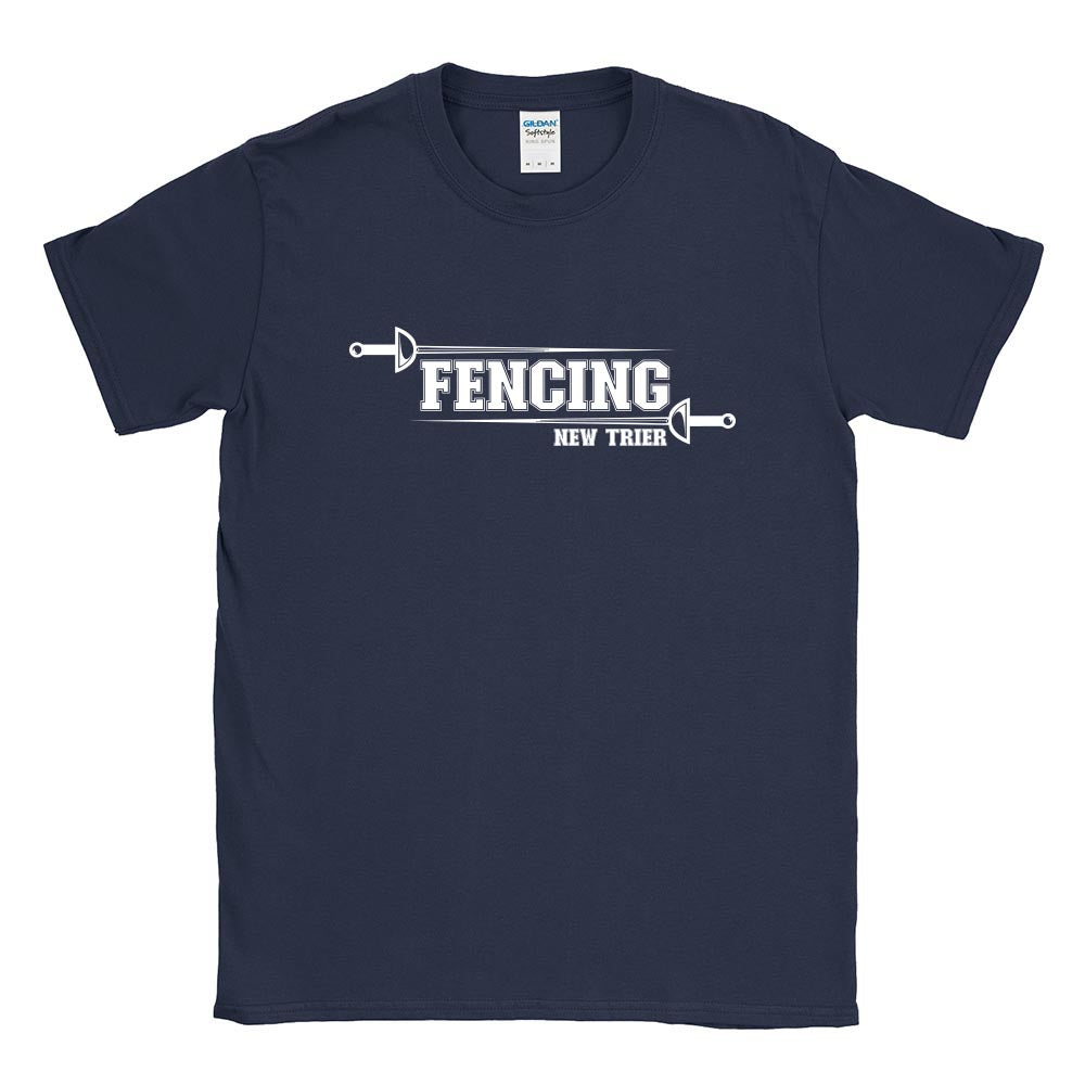 Choose Your Weapon ~ Cotton T-Shirt ~ New Trier Fencing