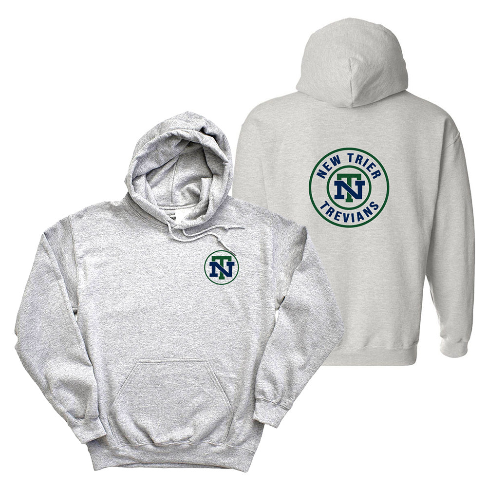 NT Logo Circle ~ Hoodie ~ New Trier High School