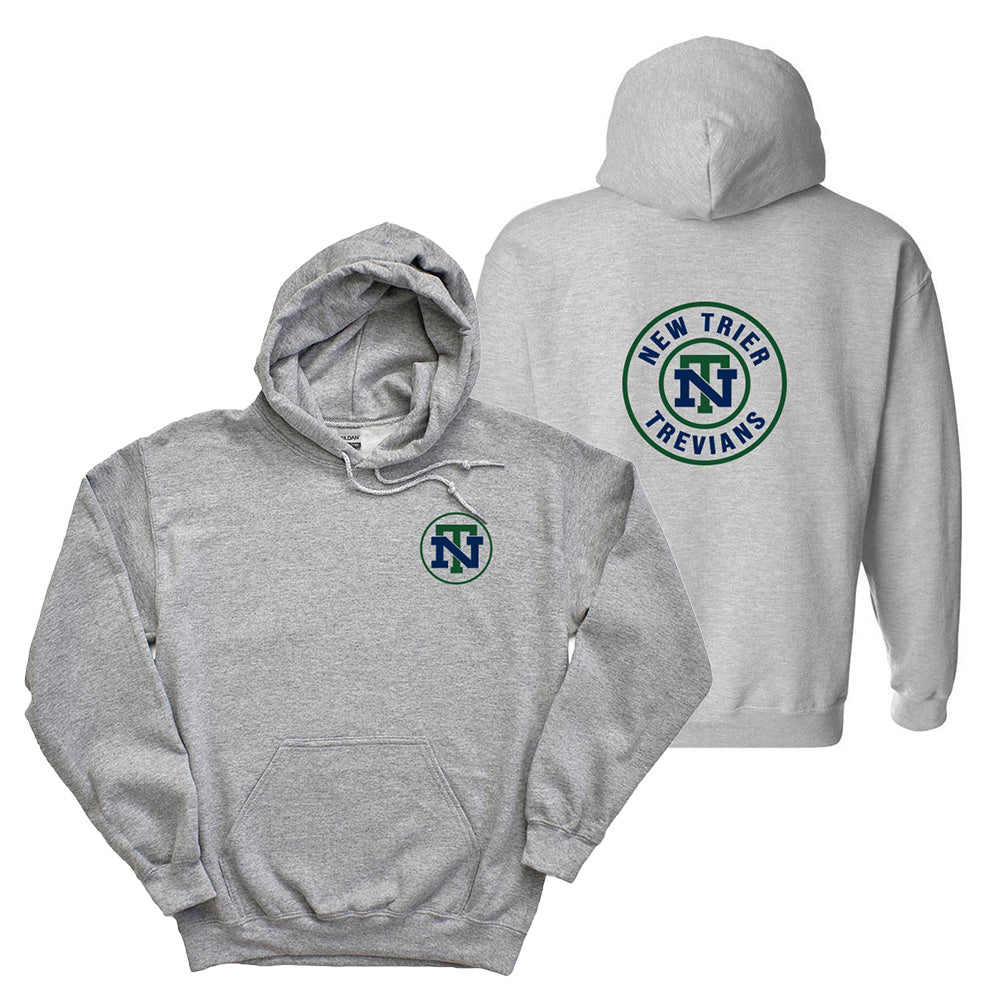 NT Logo Circle ~ Hoodie ~ New Trier High School