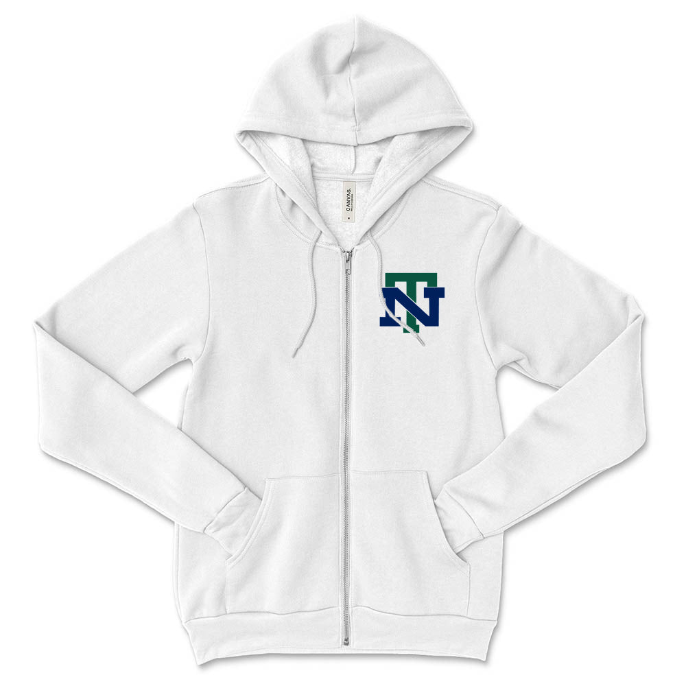 NT Logo ~ Zip Hoodie ~ New Trier High School