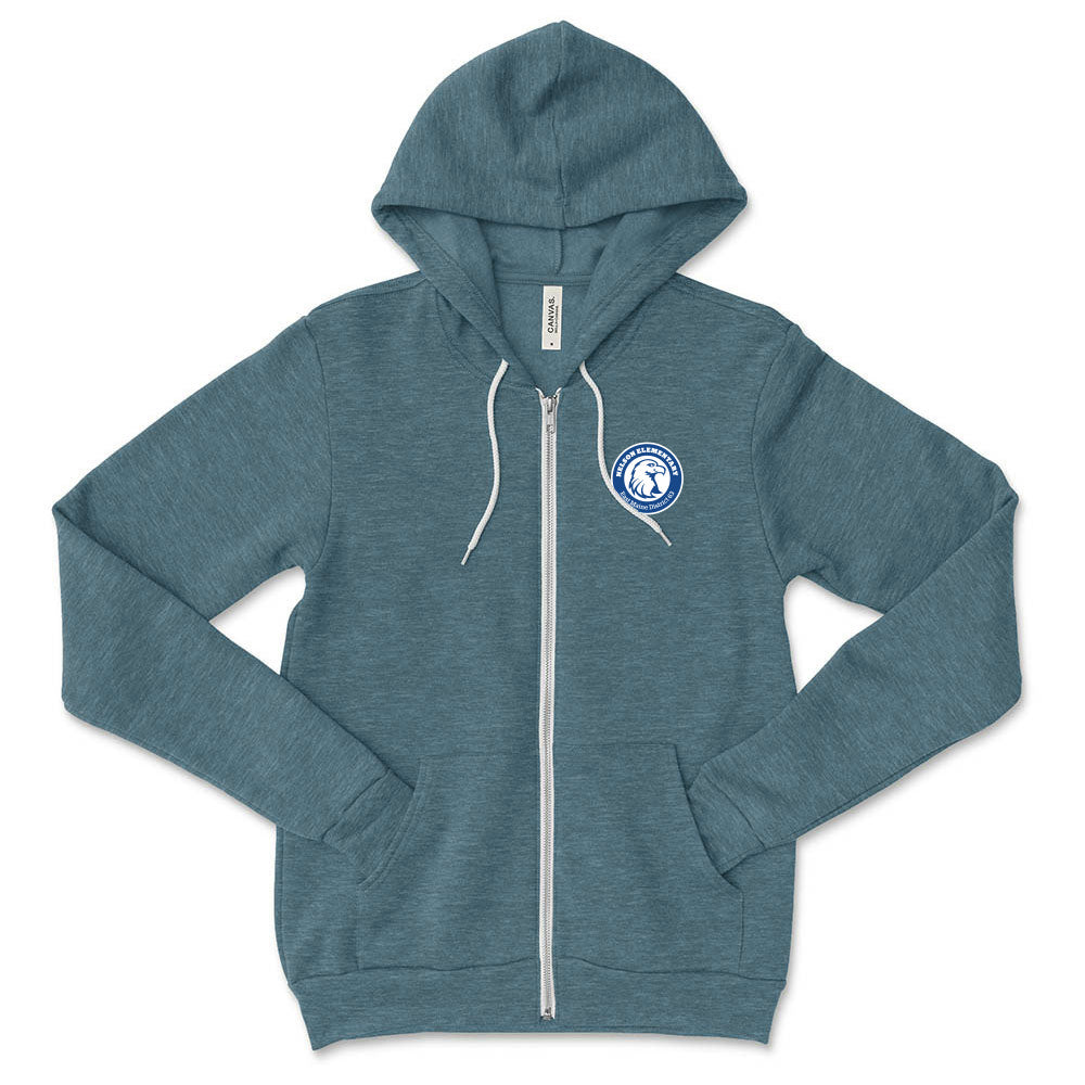 Logo ~ Zip Hoodie ~ Nelson Elementary School