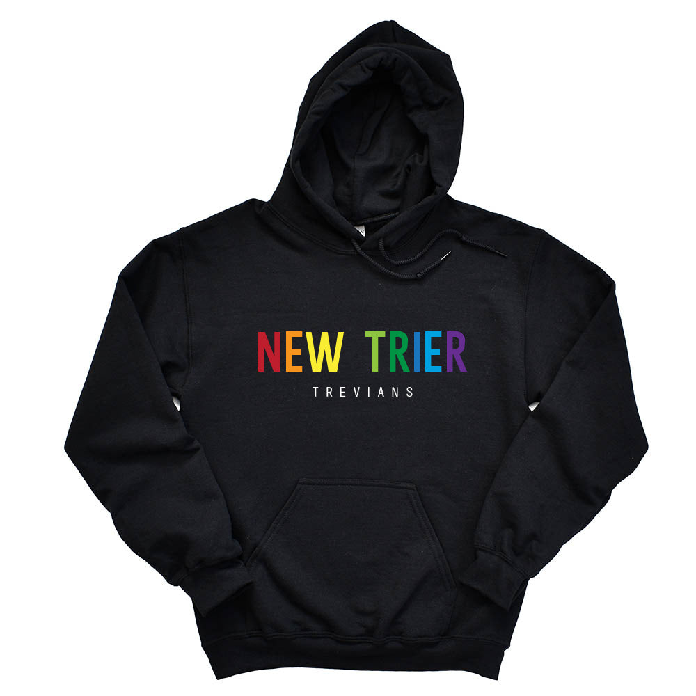 New Trier Rainbow ~ Hoodie ~ New Trier High School