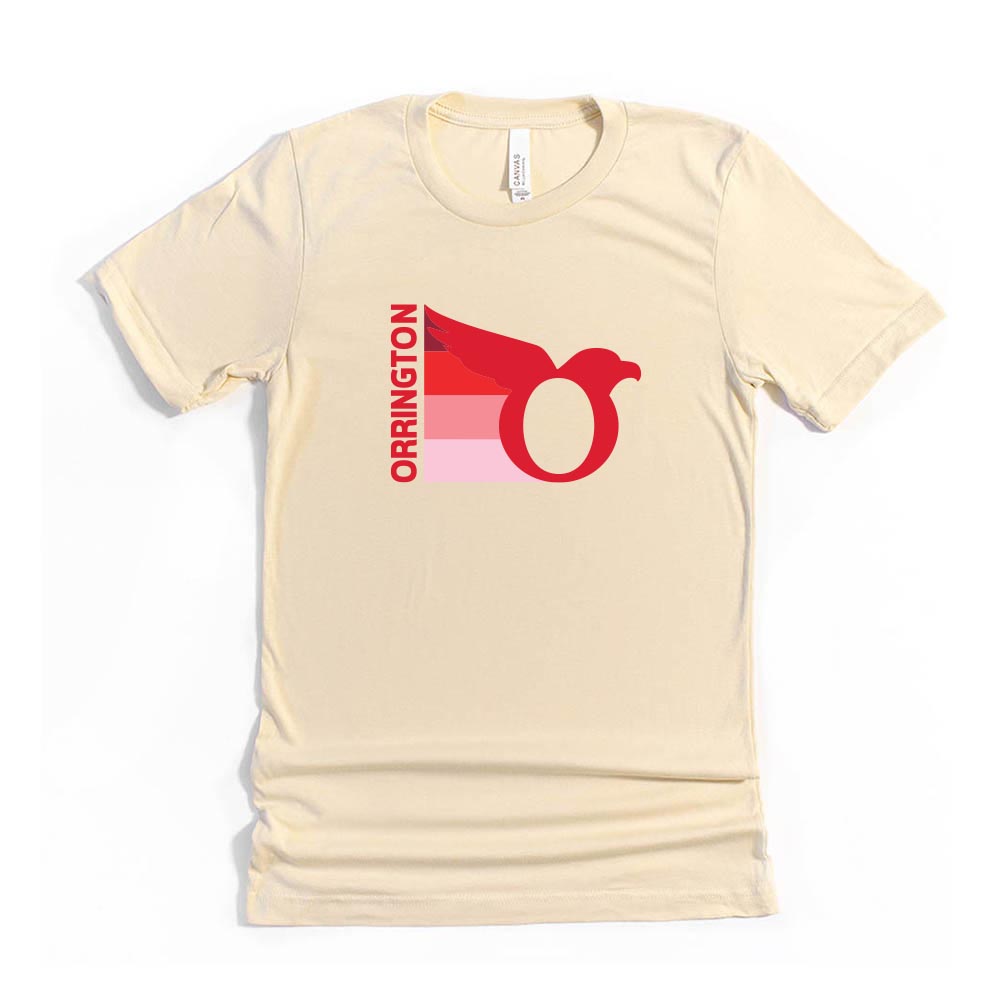 O Nation - Red Bird ~ Jersey T-Shirt ~ Orrington Elementary School