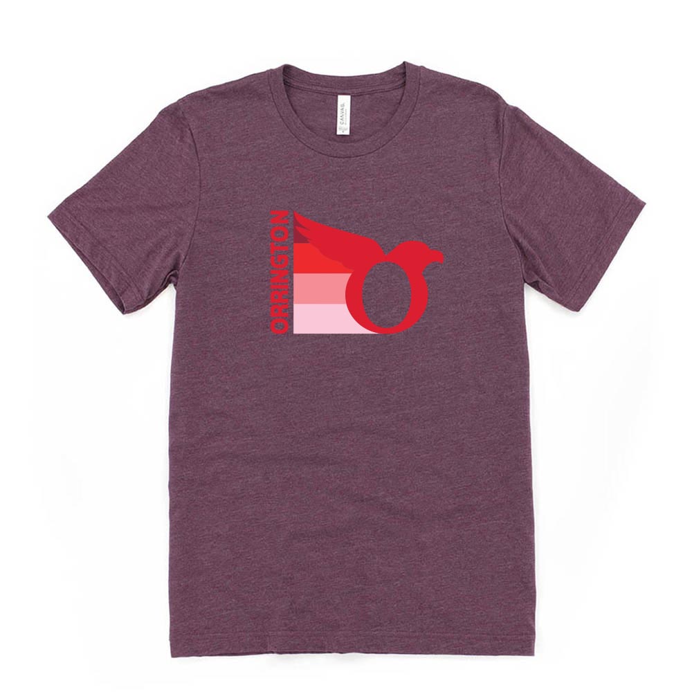 O Nation - Red Bird ~ Jersey T-Shirt ~ Orrington Elementary School