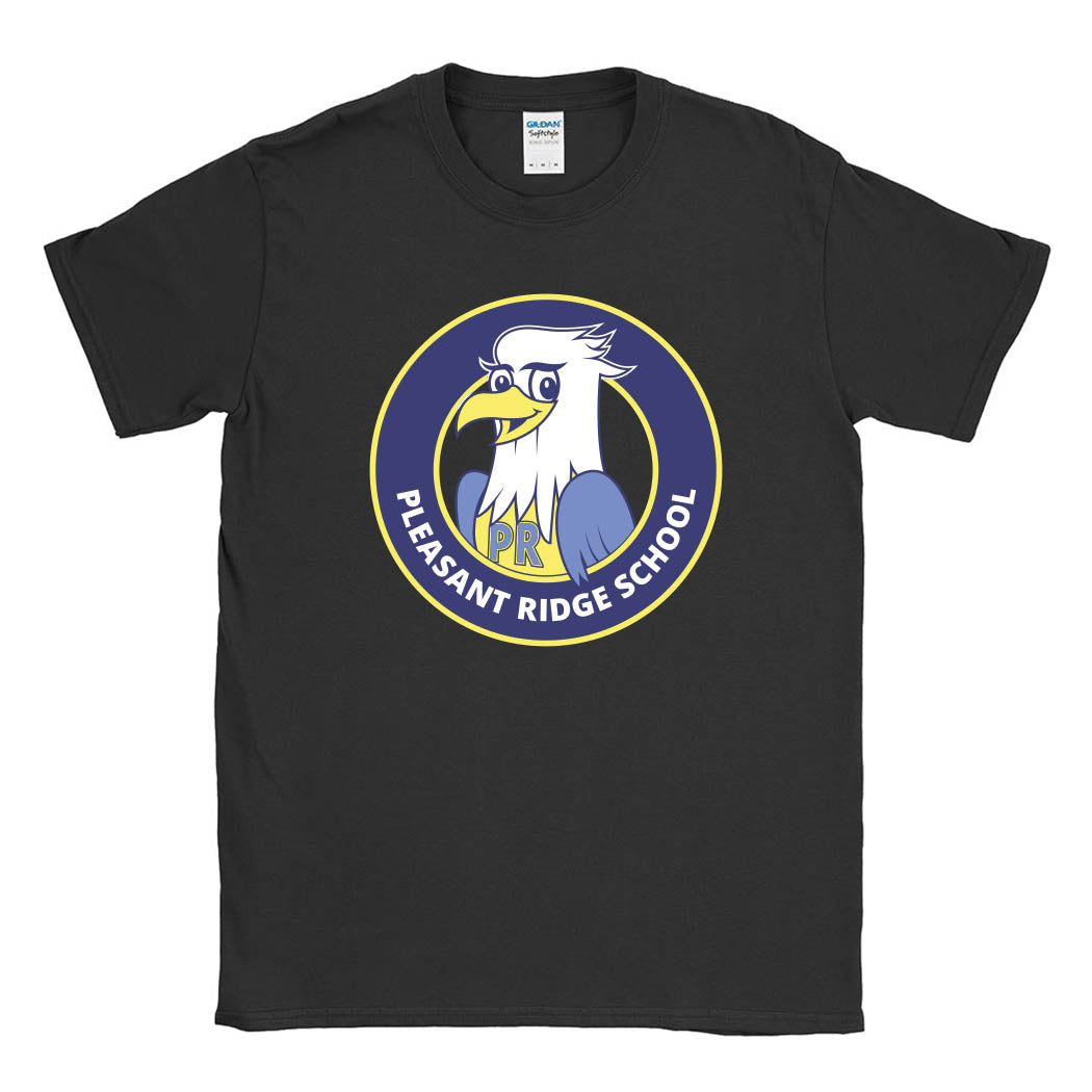 School Logo ~ Cotton T-Shirt ~ Pleasant Ridge Elementary School