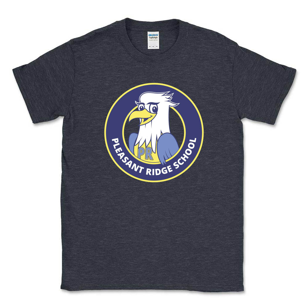 School Logo ~ Cotton T-Shirt ~ Pleasant Ridge Elementary School