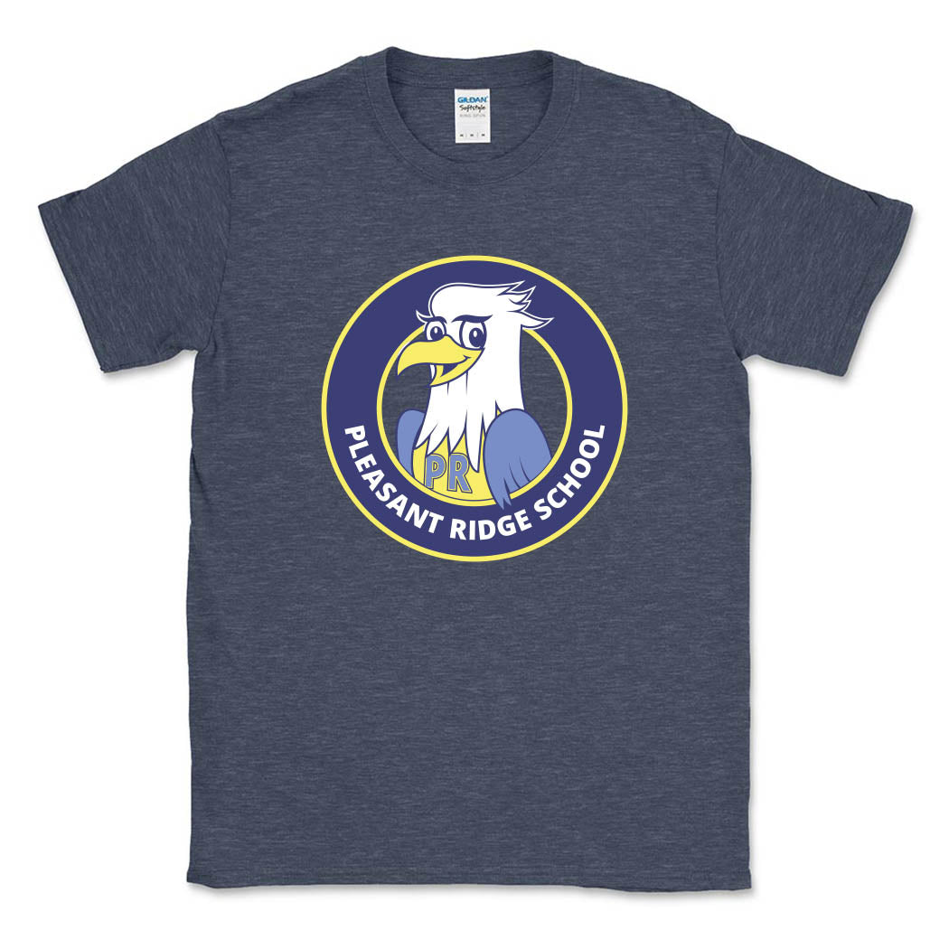 School Logo ~ Cotton T-Shirt ~ Pleasant Ridge Elementary School