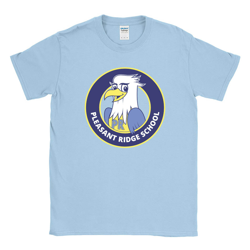 School Logo ~ Cotton T-Shirt ~ Pleasant Ridge Elementary School