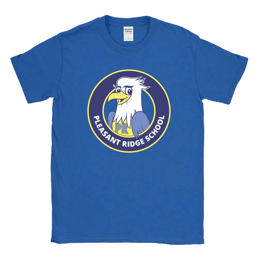 School Logo ~ Cotton T-Shirt ~ Pleasant Ridge Elementary School