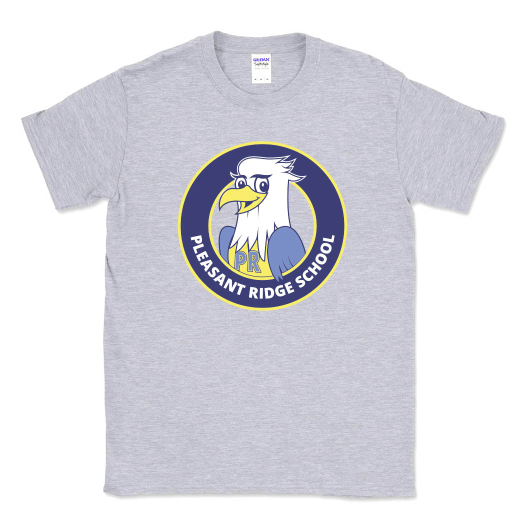 School Logo ~ Cotton T-Shirt ~ Pleasant Ridge Elementary School