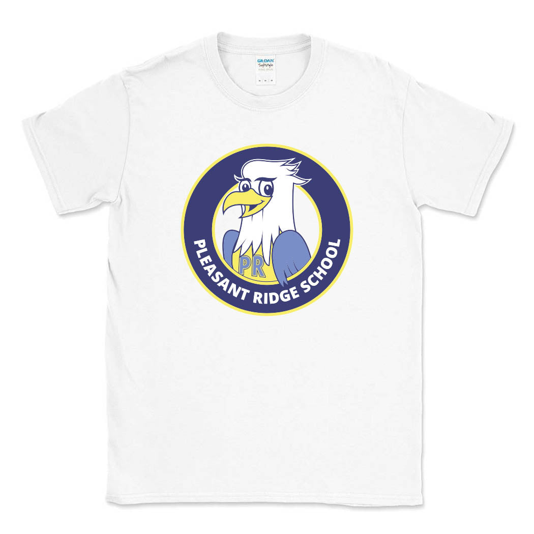 School Logo ~ Cotton T-Shirt ~ Pleasant Ridge Elementary School
