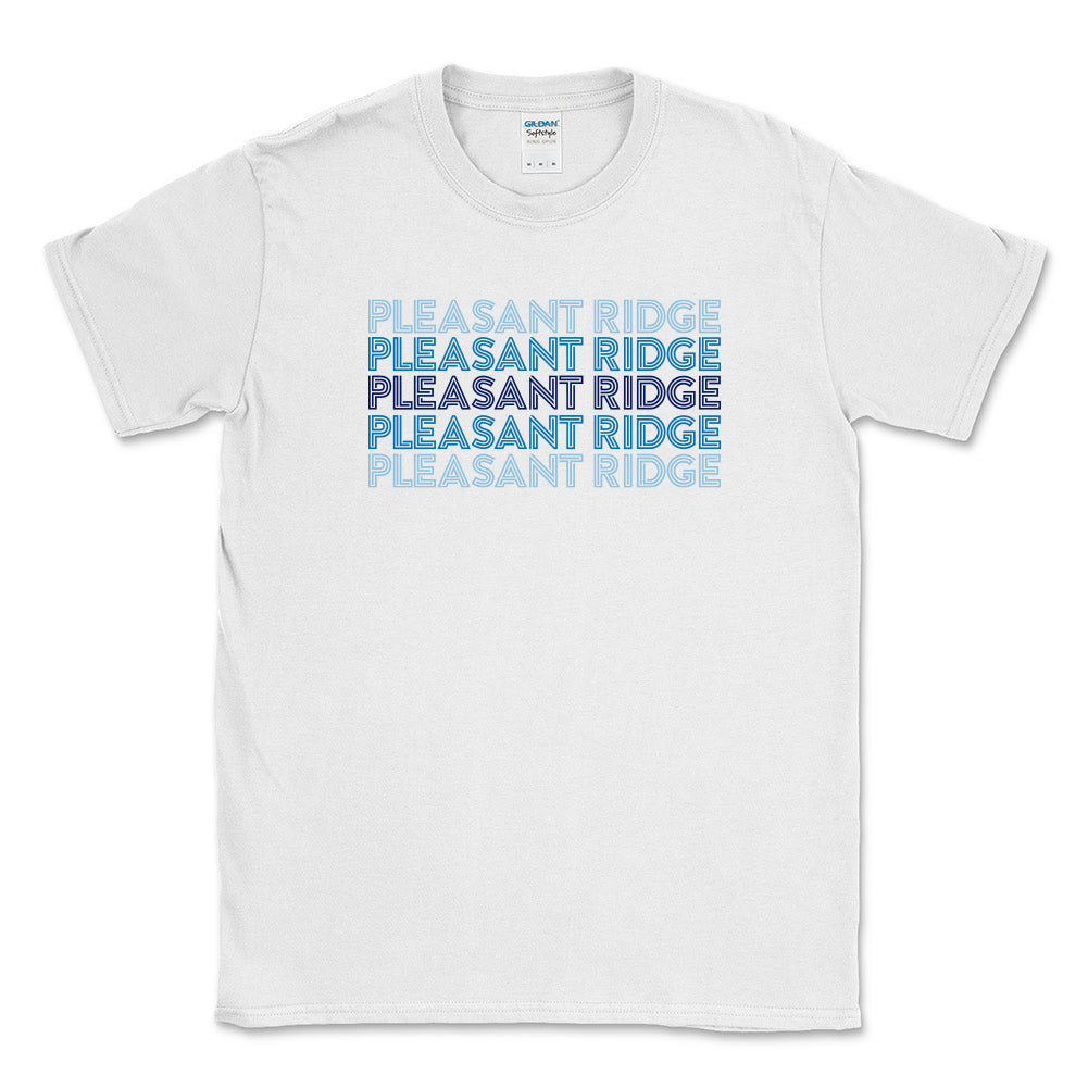 Retro Repeater ~ Cotton T-Shirt ~ Pleasant Ridge Elementary School