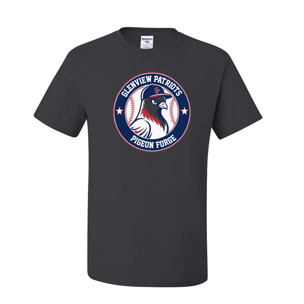 Pigeon Forge 13U White ~ 50/50 T-Shirt ~ Glenview Patriots