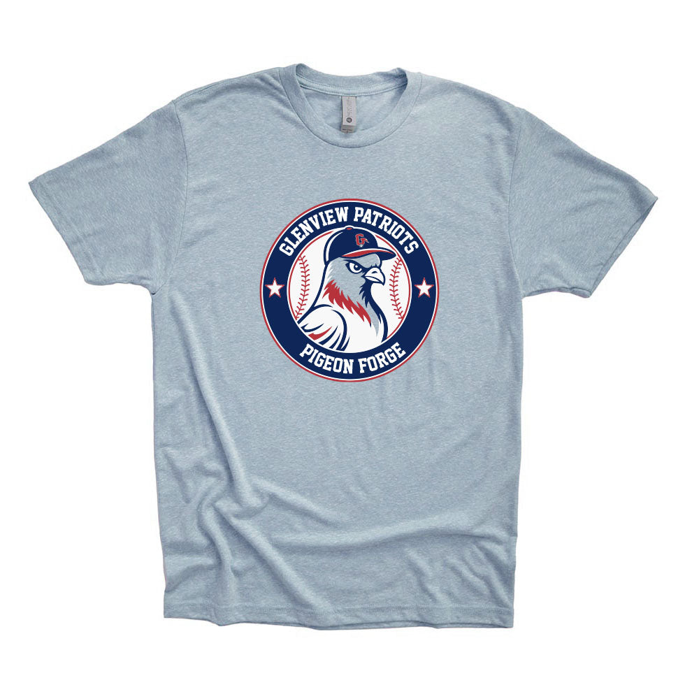 13U White Pigeon Forge - Pigeon Team 2026 ~ Triblend T-Shirt ~ Glenview Patriots