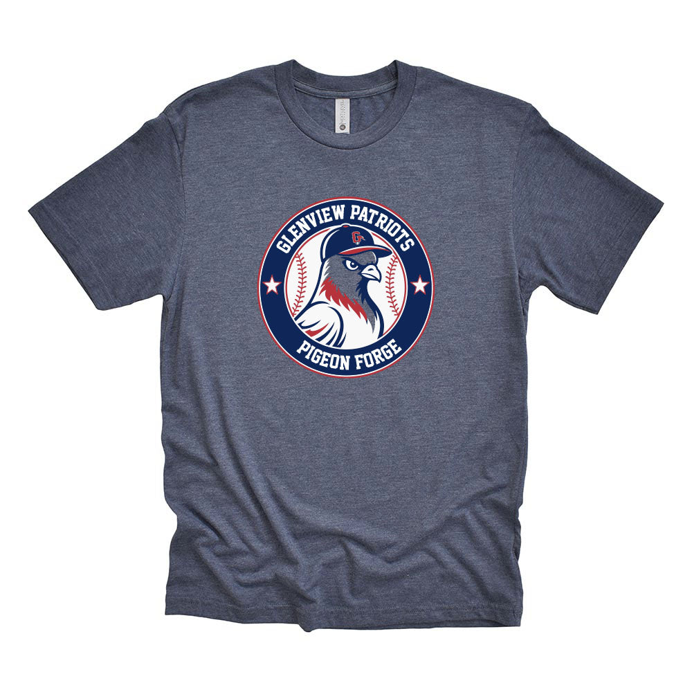 13U White Pigeon Forge - Pigeon Team 2026 ~ Triblend T-Shirt ~ Glenview Patriots