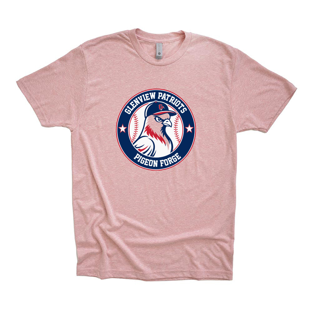 13U White Pigeon Forge - Pigeon Team 2026 ~ Triblend T-Shirt ~ Glenview Patriots