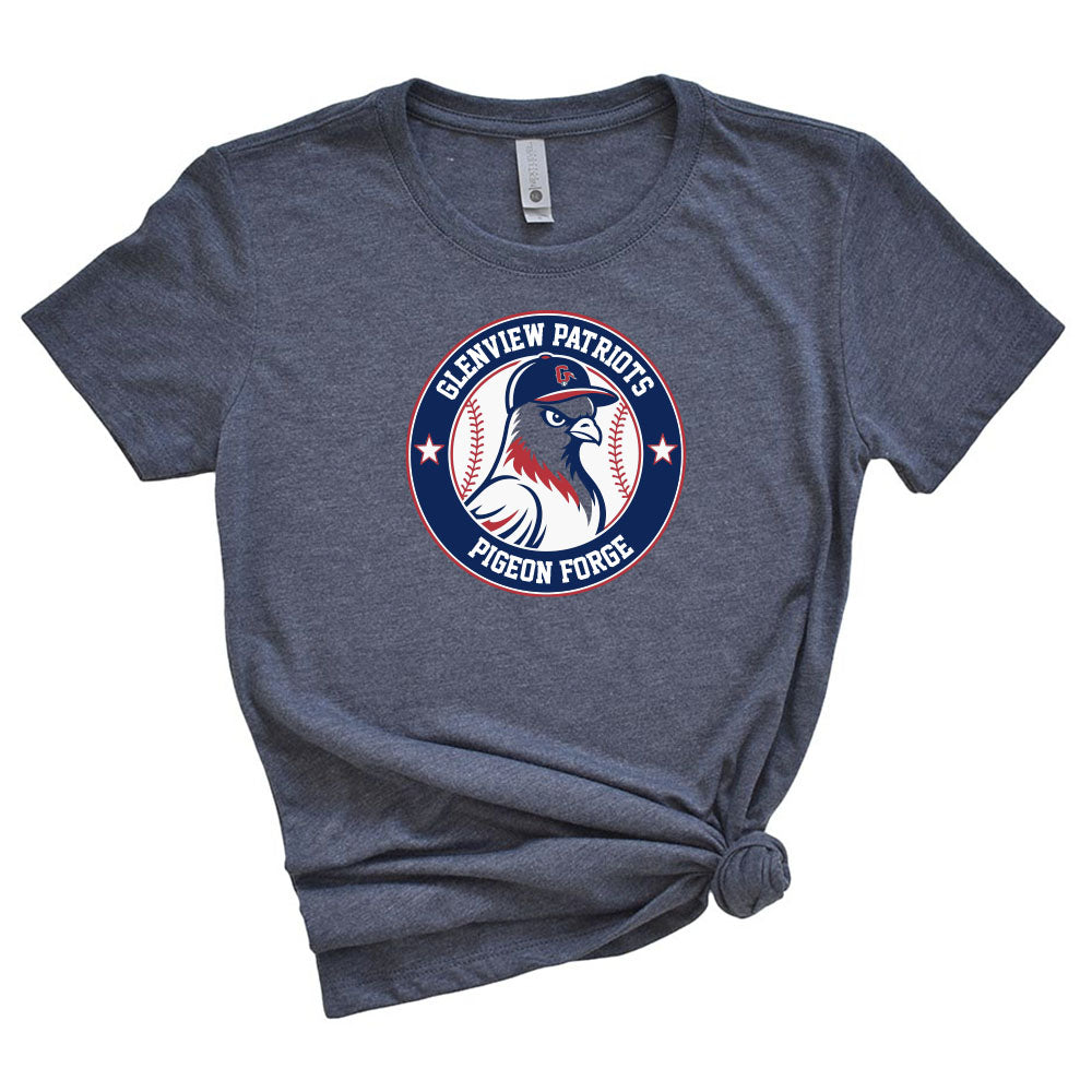 13U White Pigeon Forge - Pigeon Team 2026 ~ Triblend T-Shirt ~ Glenview Patriots