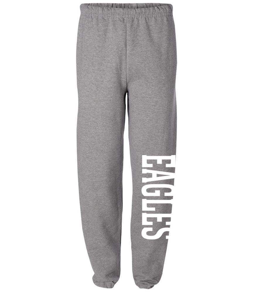 Eagles Text ~ Sweatpants ~ Pleasant Ridge Elementary School