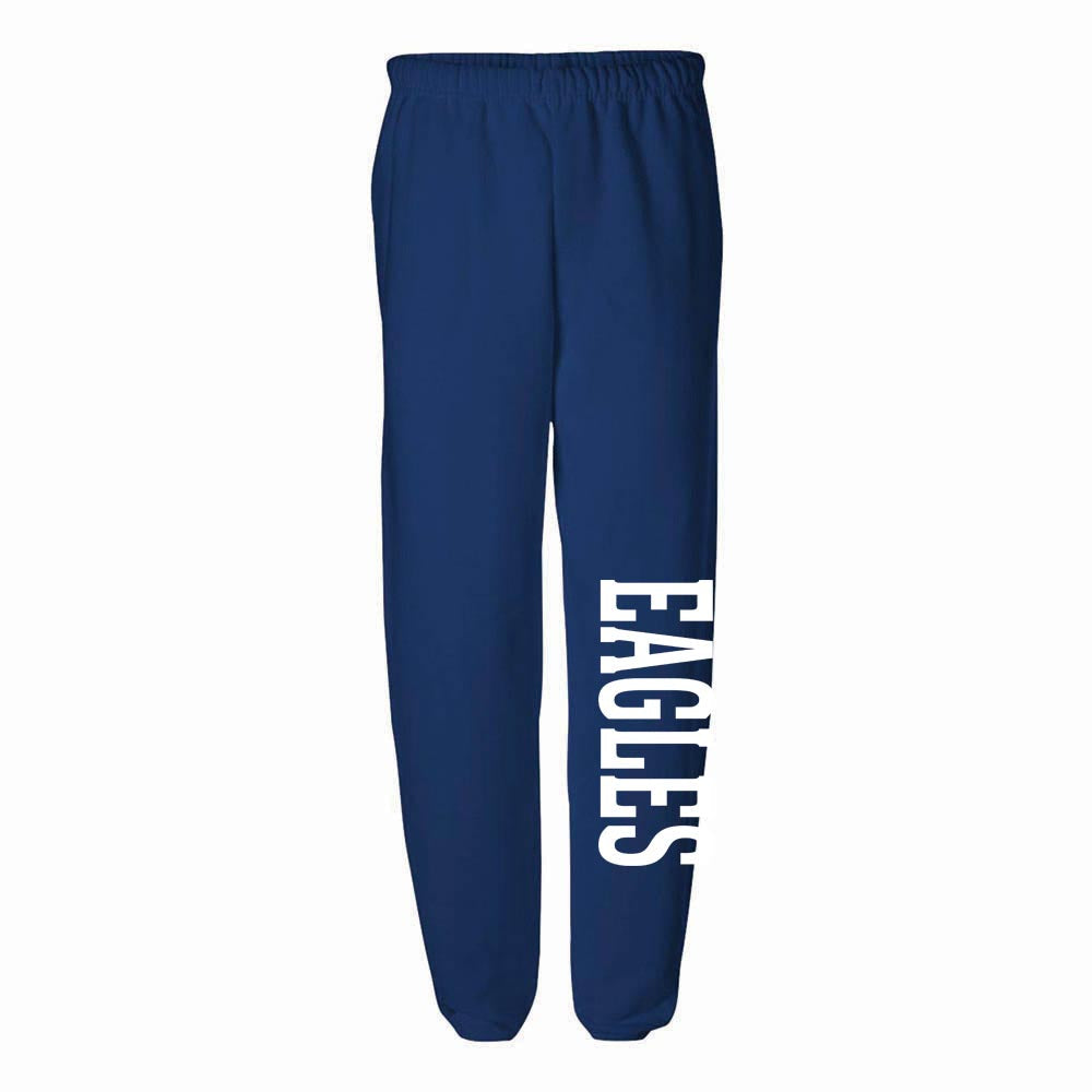 Eagles Text ~ Sweatpants ~ Pleasant Ridge Elementary School