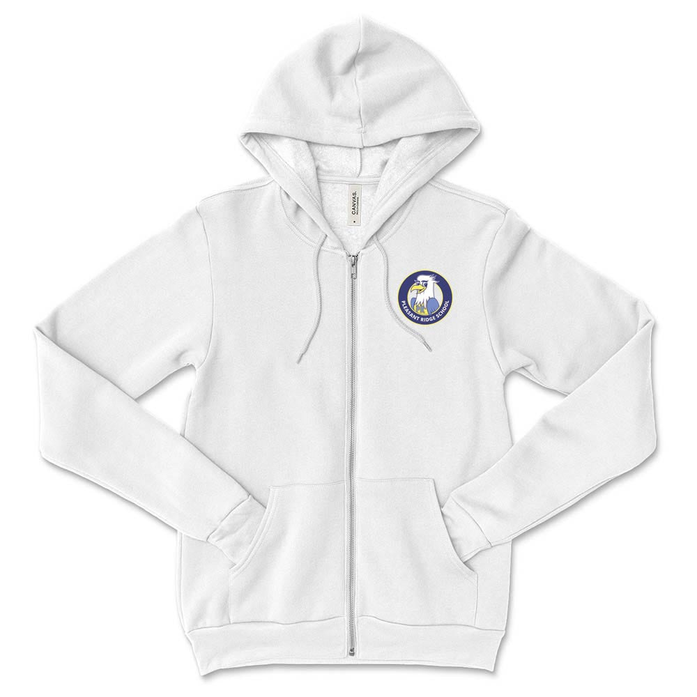 School Logo ~ Zip Hoodie ~ Pleasant Ridge Elementary School