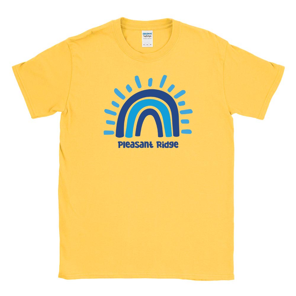 Rainbow ~ Cotton T-Shirt ~ Pleasant Ridge Elementary School