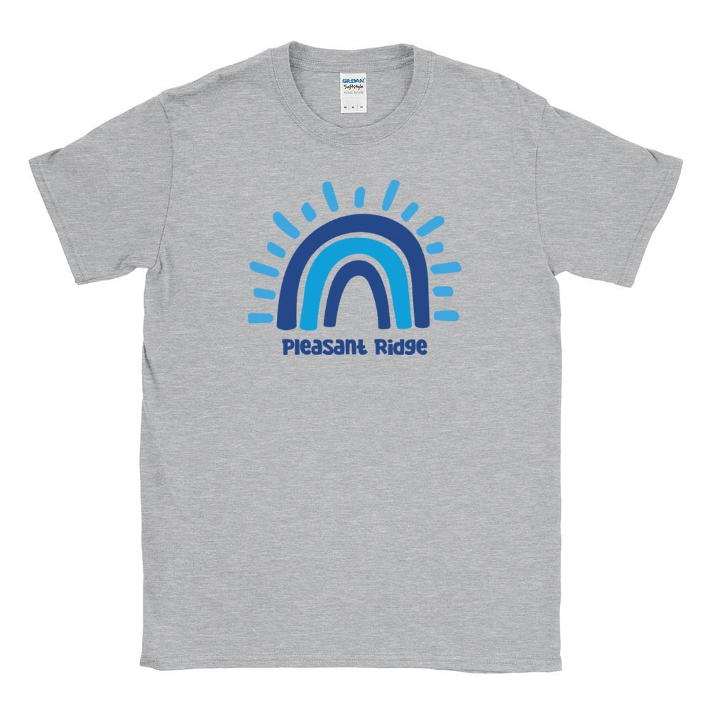 Rainbow ~ Cotton T-Shirt ~ Pleasant Ridge Elementary School