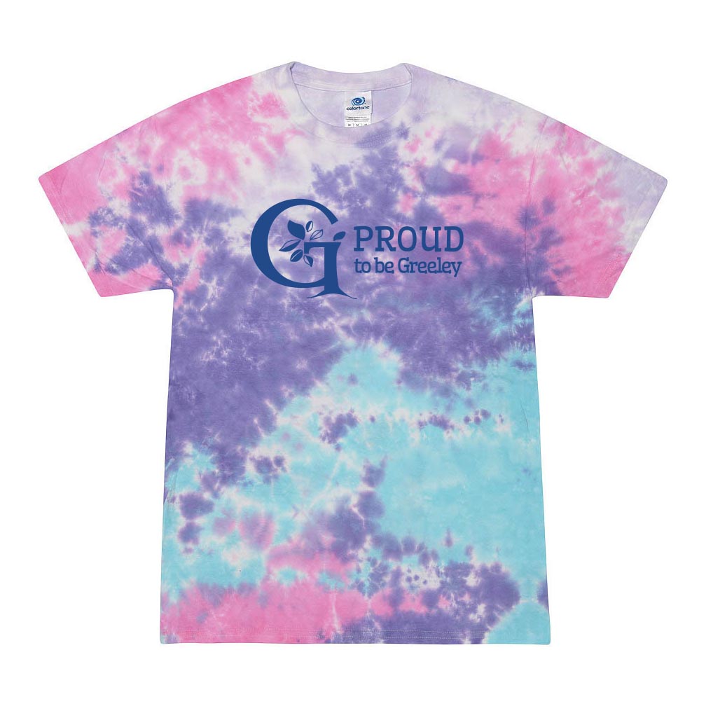 Proud To Be Greeley ~ Tie Dye T-Shirt ~ Greeley Elementary School
