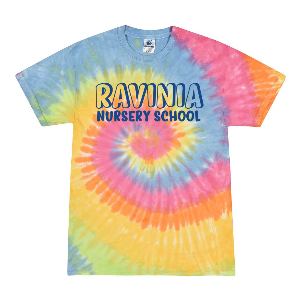 Ravinia ~ Youth Tie Dye T-Shirt ~ Ravinia Nursery School