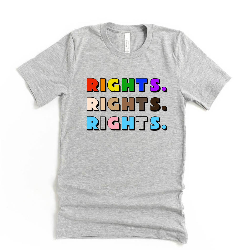 Rights Rights Rights ~ Jersey T-Shirt ~ humanKIND-athletic heather
