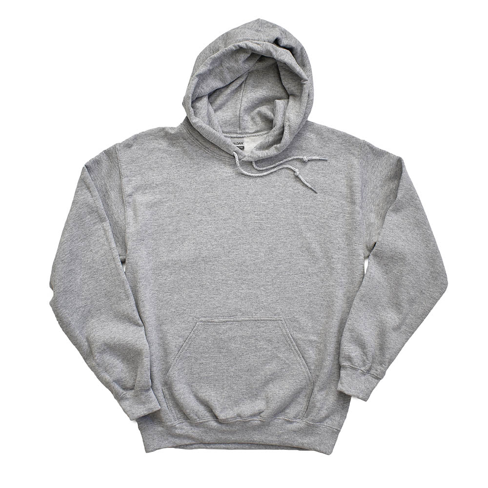 Custom ~ Hoodie ~ Wood Oaks Junior High-sport grey