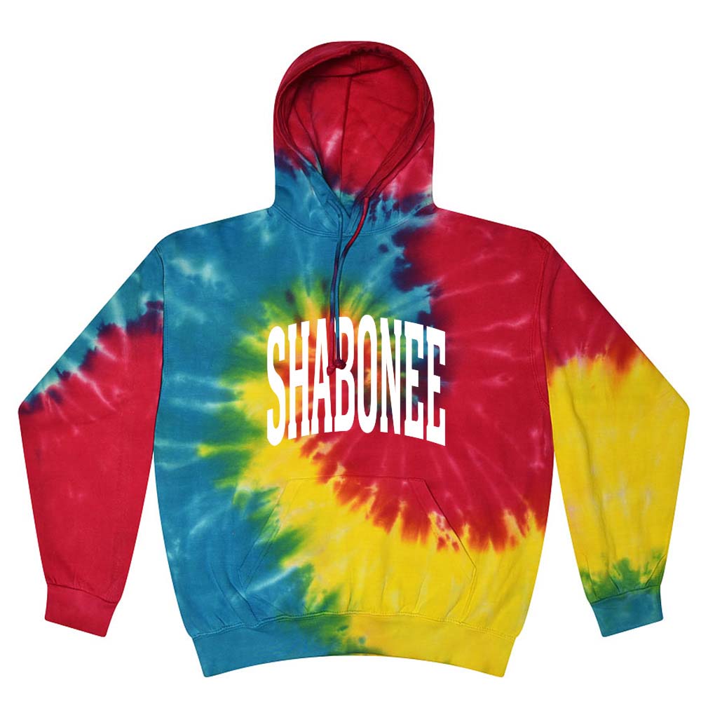 Extended Arc ~ Tie-Dye Hoodie ~ Shabonee Elementary School