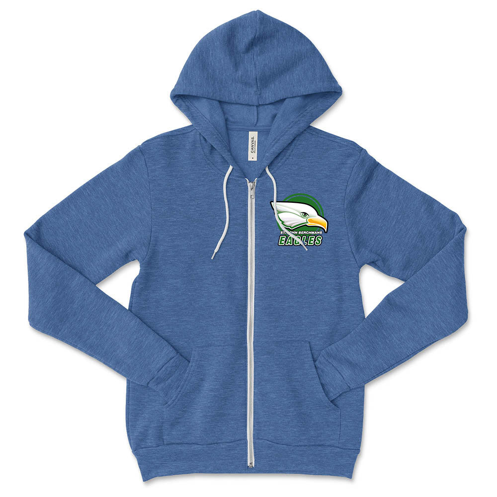Eagles Mascot ~ Zip Hoodie ~ St John Berchmans