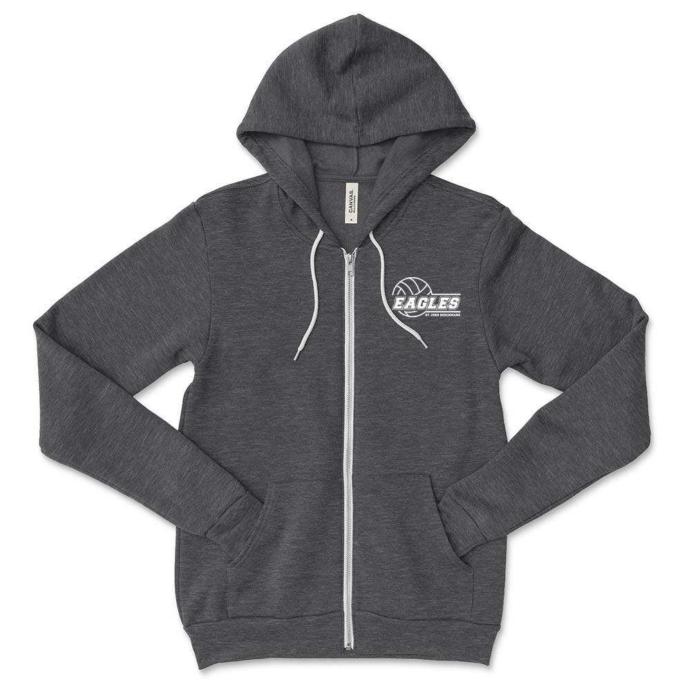 Eagles Volleyball ~ Zip Hoodie ~ St John Berchmans