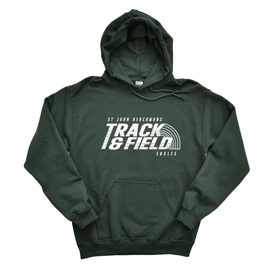 Track and Field Stripes ~ Hoodie ~ St John Berchmans