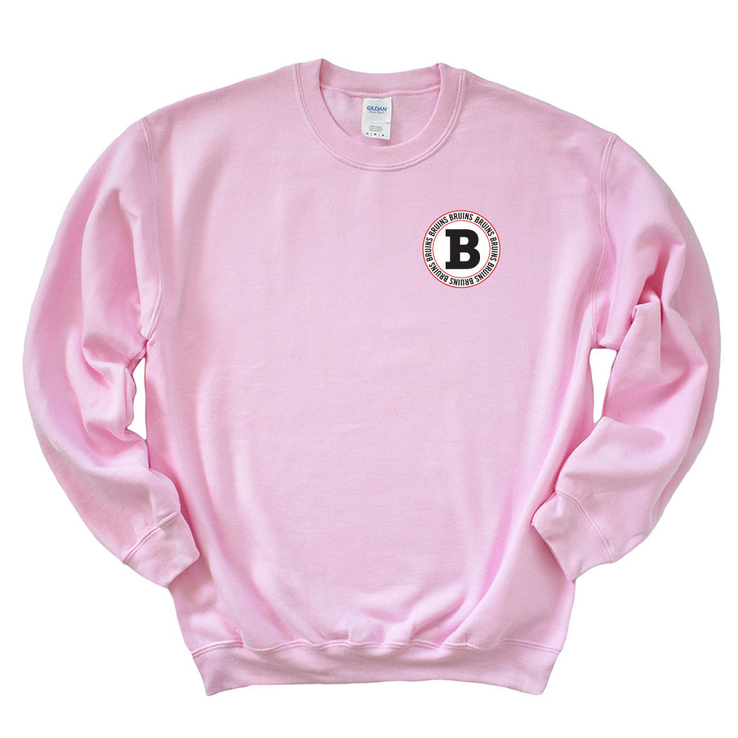 B Badge ~ Crewneck Sweatshirt ~ St. Robert Bellarmine Academy