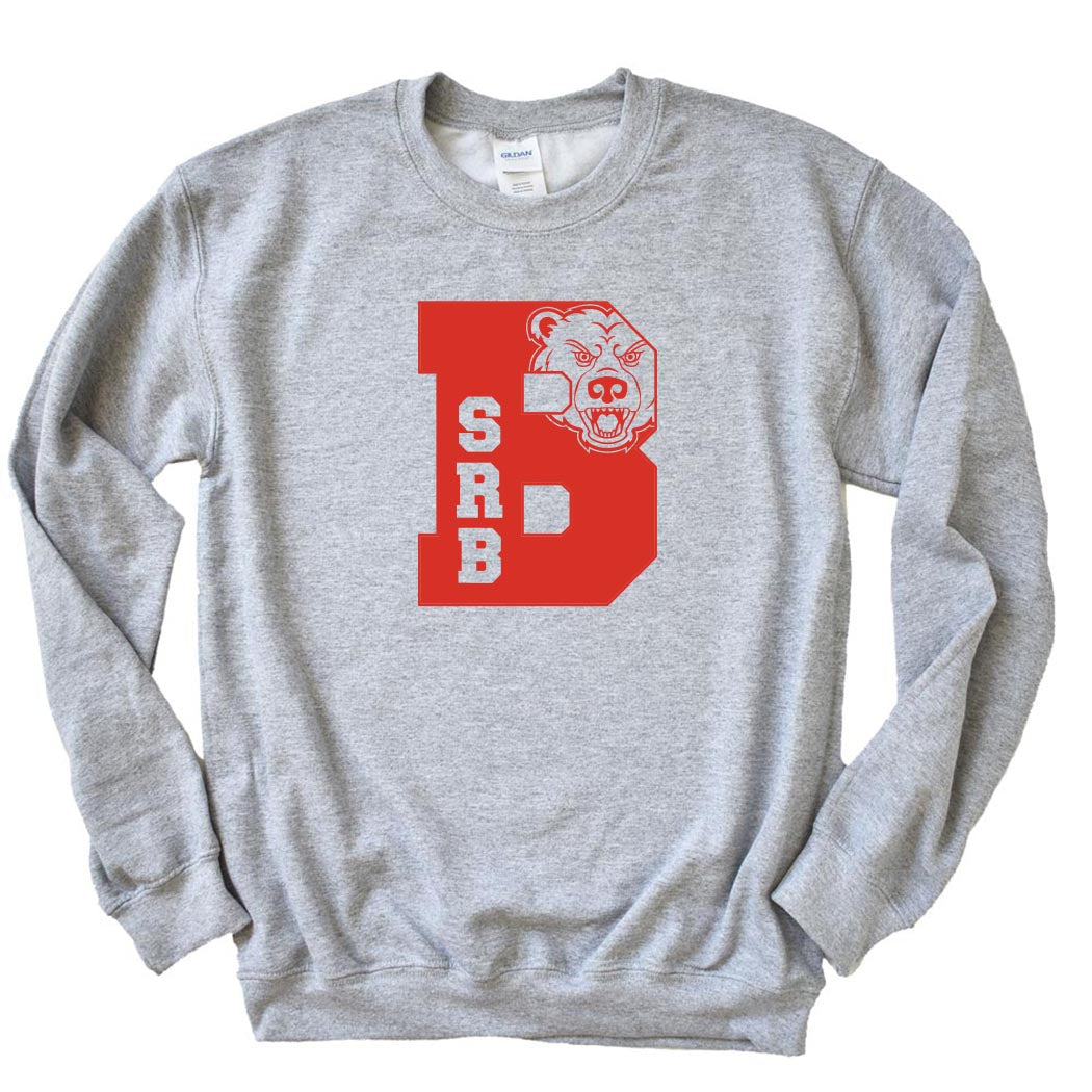 B Mascot ~ Sweatshirt ~ St. Robert Bellarmine School