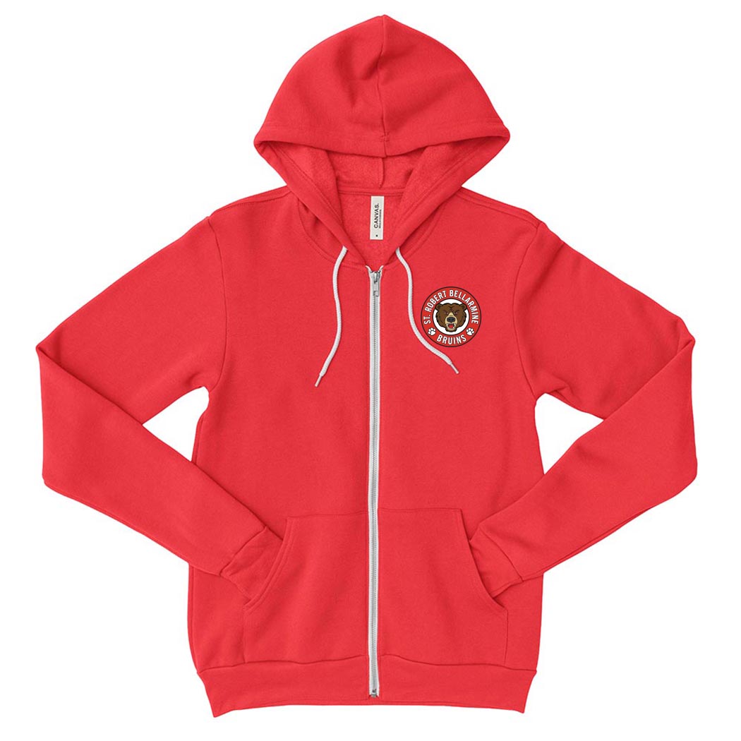 Logo ~ Zip Hoodie ~ St. Robert Bellarmine School