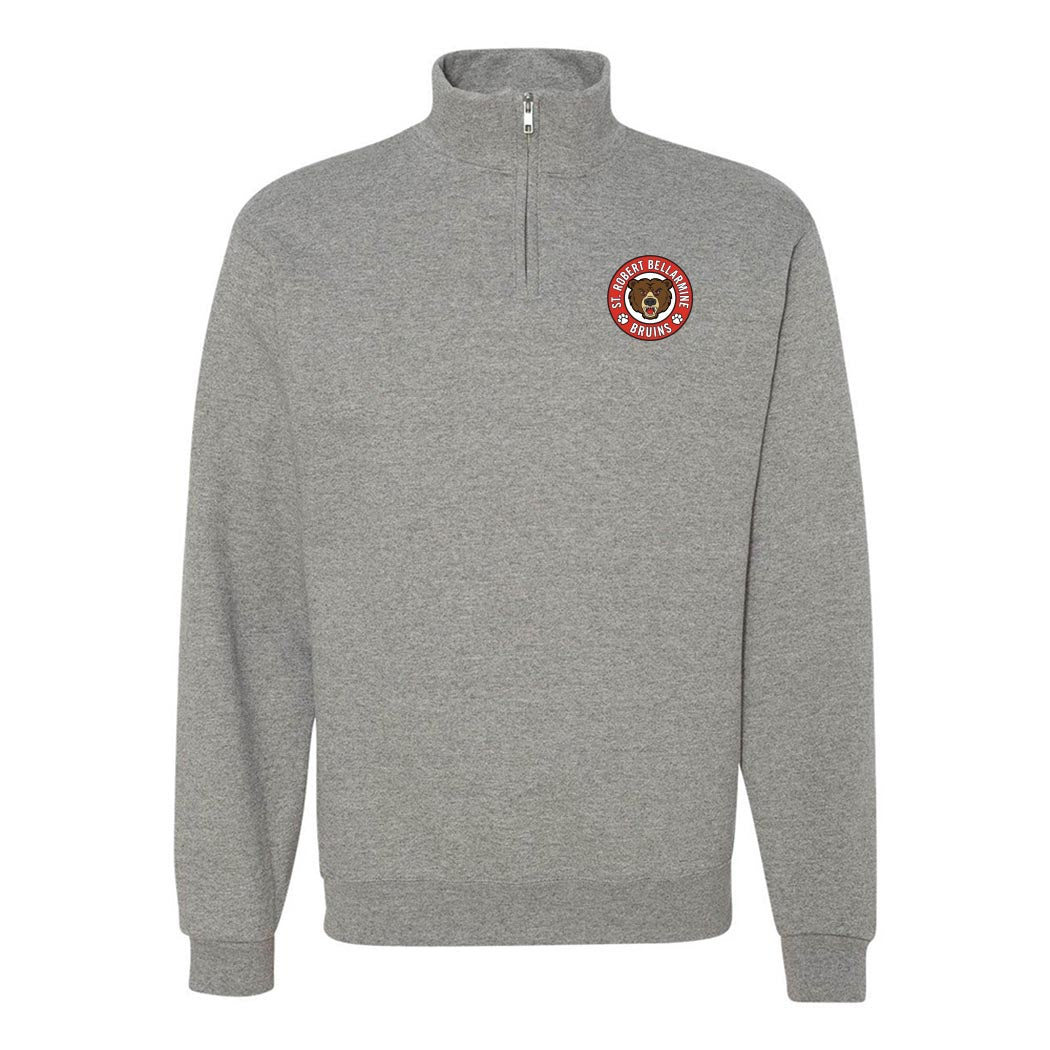 Logo ~ Quarter Zip Sweatshirt ~ St. Robert Bellarmine School